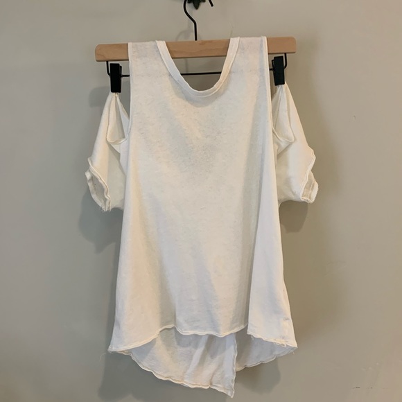 🤍Free People White Tee🤍 - Picture 2 of 5